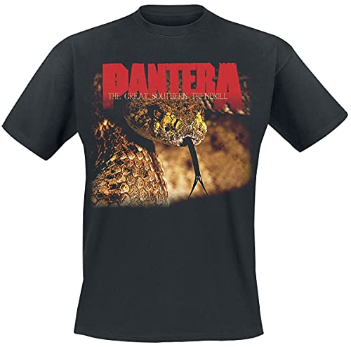 PANTERA The Great Southern Trendkill Männer T-Shirt schwarz M 100% Baumwolle Band-Merch, Bands von PANTERA