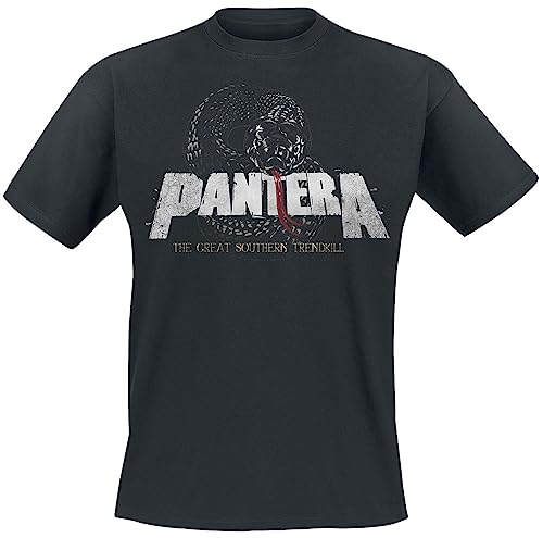 PANTERA Trendkill Snake Männer T-Shirt schwarz XL 100% Baumwolle Band-Merch, Bands von PANTERA