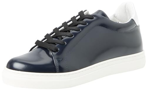 PANTOFOLA D’ORO 1886 Damen Foro Italico Sneaker, Schwarz Weiß Pit, 36 EU von PANTOFOLA D’ORO 1886