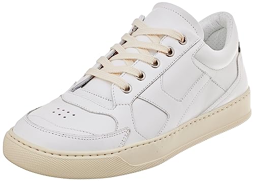 PANTOFOLA D’ORO 1886 Damen Santiago Gymnastikschuh, Weiss SCHWARZ, 37 EU von PANTOFOLA D’ORO 1886