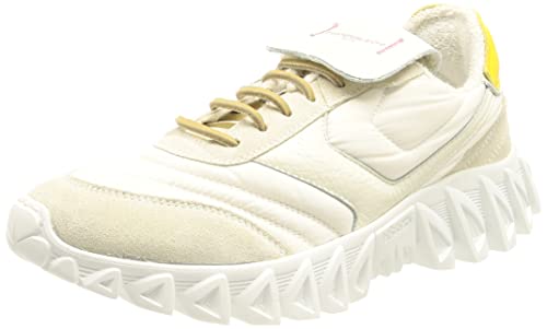 PANTOFOLA D’ORO 1886 Damen Sneakerball Oxford-Schuh, Off White Gelb, 36 EU von PANTOFOLA D’ORO 1886