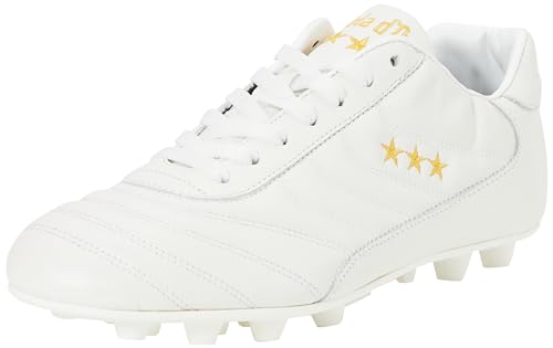 PANTOFOLA D’ORO 1886 Herren Derby Gymnastikschuh, Weiß, 39 EU von PANTOFOLA D’ORO 1886