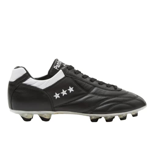 PANTOFOLA D’ORO 1886 Herren Epoche Fussballschuh, Schwarz/Weiß, 40 EU von PANTOFOLA D’ORO 1886