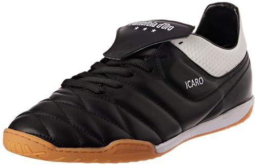 PANTOFOLA D’ORO 1886 Herren Ikarus Gymnastikschuh, Schwarz, Weiß, Sohle Ind Honey White, 41.5 EU von PANTOFOLA D’ORO 1886