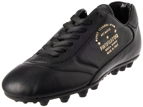 PANTOFOLA D’ORO 1886 Herren Klassisch Gymnastikschuh, Schwarz Gonera Sohle, 39.5 EU von PANTOFOLA D’ORO 1886