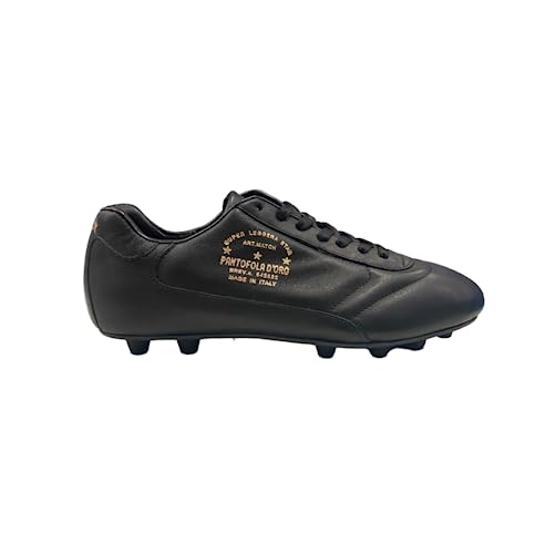 PANTOFOLA D’ORO 1886 Herren Klassisch Gymnastikschuh, Schwarze Punera Sohle, 38.5 EU von PANTOFOLA D’ORO 1886