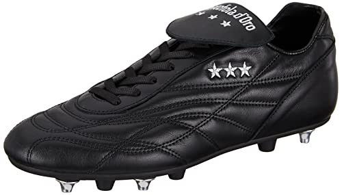 PANTOFOLA D’ORO 1886 Herren New Star Gymnastikschuh, Schwarz, 39 EU von PANTOFOLA D’ORO 1886