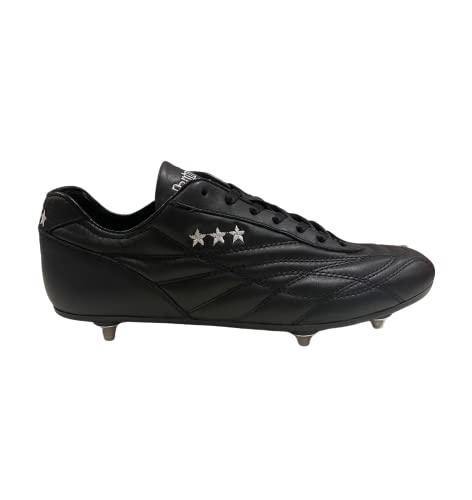 PANTOFOLA D’ORO 1886 Herren New Star Gymnastikschuh, Schwarz Lc RIC Weiß Sohle Int, 38 EU von PANTOFOLA D’ORO 1886