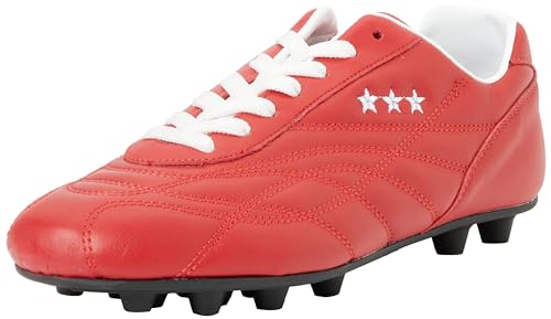 PANTOFOLA D’ORO 1886 Herren New Star Gymnastikschuh, rot, 39 EU von PANTOFOLA D’ORO 1886