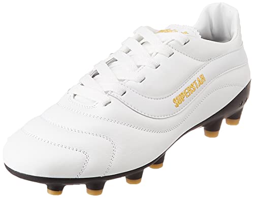 PANTOFOLA D’ORO 1886 Herren Superstar Fussballschuh, Weiß, 43 EU von PANTOFOLA D’ORO 1886