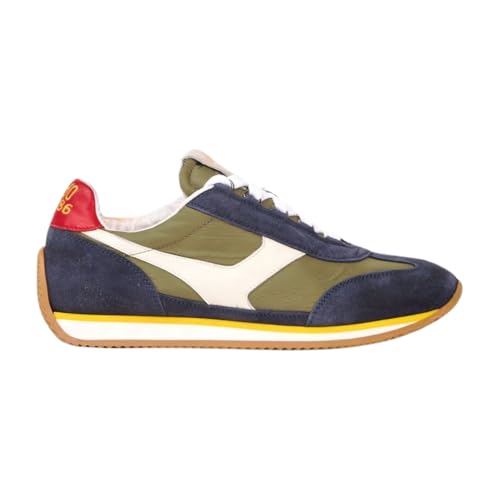 PANTOFOLA D’ORO 1886 Herren Trainer '74 Sneaker, Blau Grün Weiß Rot, 45 EU PANTOFOLA D’ORO 1886 Herren Trainer '74 Sneaker, Blau Grün Weiß Rot, 45 EU von PANTOFOLA D’ORO 1886
