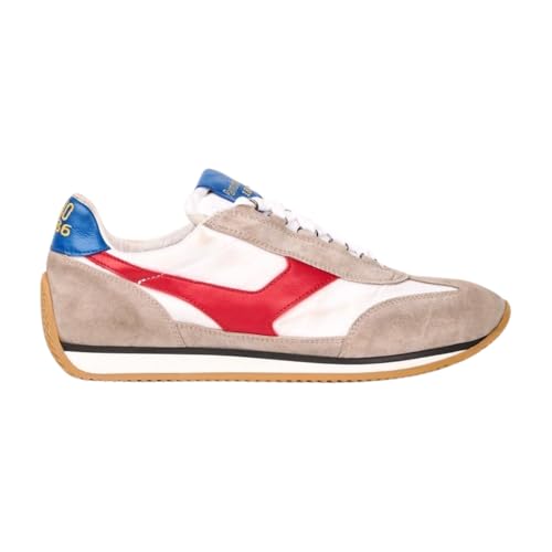 PANTOFOLA D’ORO 1886 Herren Trainer '74 Sneaker, Weiß Rot Blau, 40 EU PANTOFOLA D’ORO 1886 Herren Trainer '74 Sneaker, Weiß Rot Blau, 40 EU von PANTOFOLA D’ORO 1886