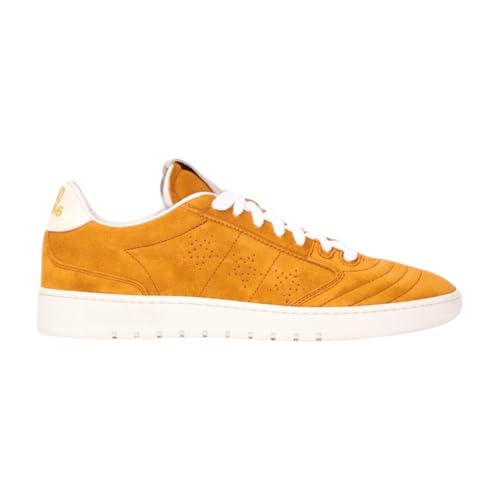 PANTOFOLA D’ORO 1886 Herren Wembley Sneaker, Orange Weiß, 42 EU von PANTOFOLA D’ORO 1886