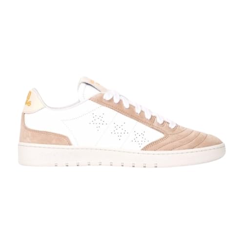 PANTOFOLA D’ORO 1886 Herren Wembley Sneaker, Weiß Ecru, 41 EU von PANTOFOLA D’ORO 1886