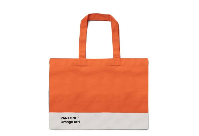 PANTONE Strandtasche 100% Baumwolle, L 59 cm x H 41,5 cm, kleine Innentasche mit Reißverschluss von PANTONE