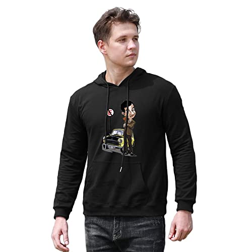 Men's Ark Survival Evolved Game Logo Poster Printed Pullover Hoodies Cotton Hoody Top Black L von PANZI