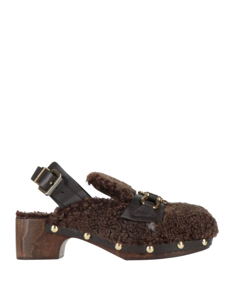 PAOLA D'ARCANO Mules & Clogs Damen Dunkelbraun von PAOLA D'ARCANO