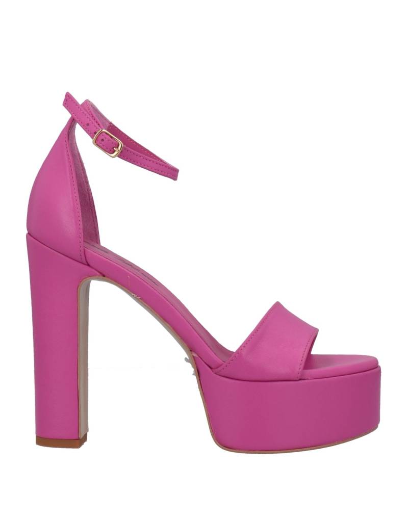 PAOLO MATTEI Sandale Damen Fuchsia von PAOLO MATTEI