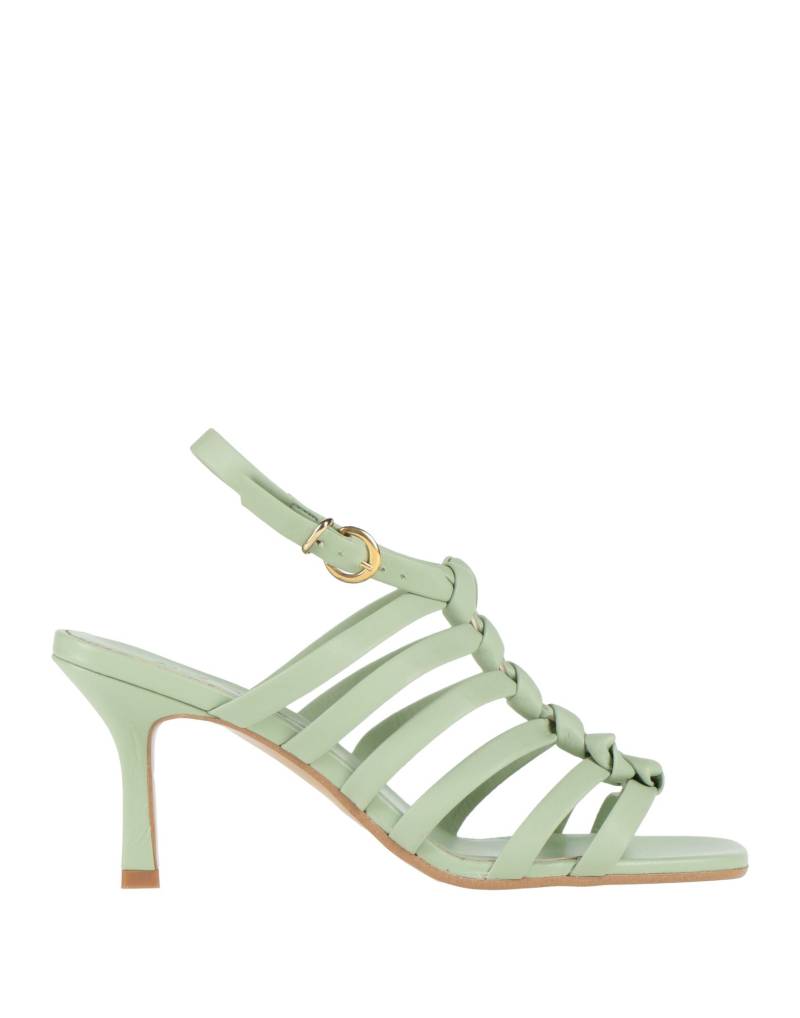 PAOLO MATTEI Sandale Damen Grün von PAOLO MATTEI