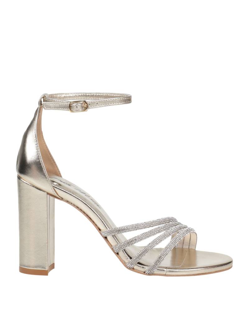 PAOLO MATTEI Sandale Damen Platin von PAOLO MATTEI