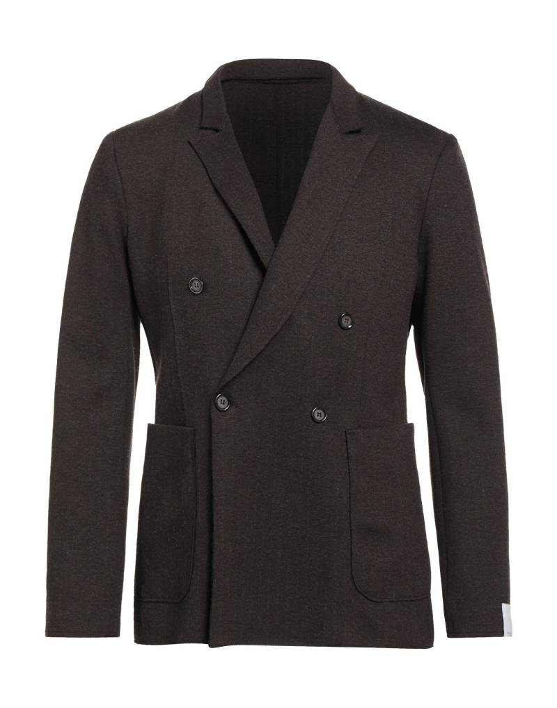 PAOLO PECORA Blazer Herren Dunkelbraun von PAOLO PECORA