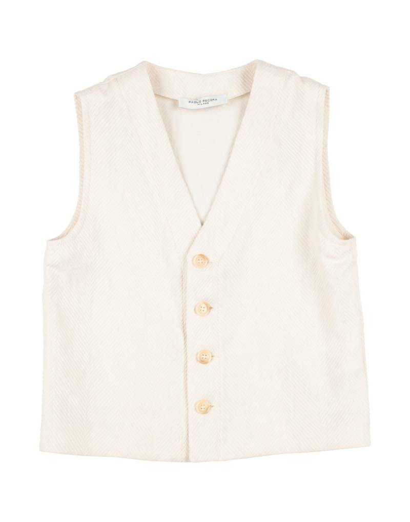 PAOLO PECORA Couture-weste Kinder Elfenbein von PAOLO PECORA