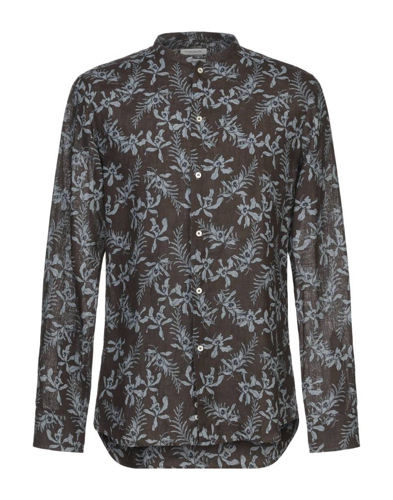 PAOLO PECORA Hemd Herren Dunkelbraun von PAOLO PECORA