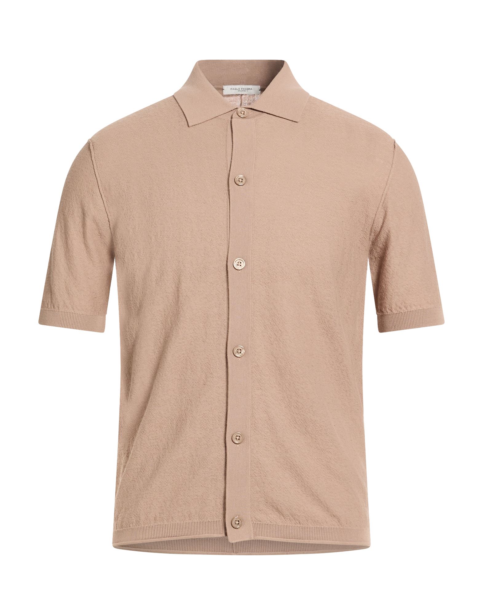 PAOLO PECORA Hemd Herren Hellbraun von PAOLO PECORA