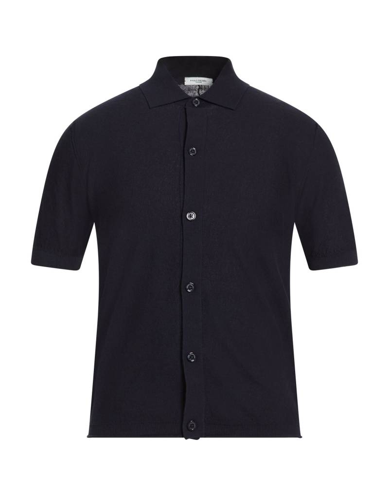 PAOLO PECORA Hemd Herren Marineblau von PAOLO PECORA
