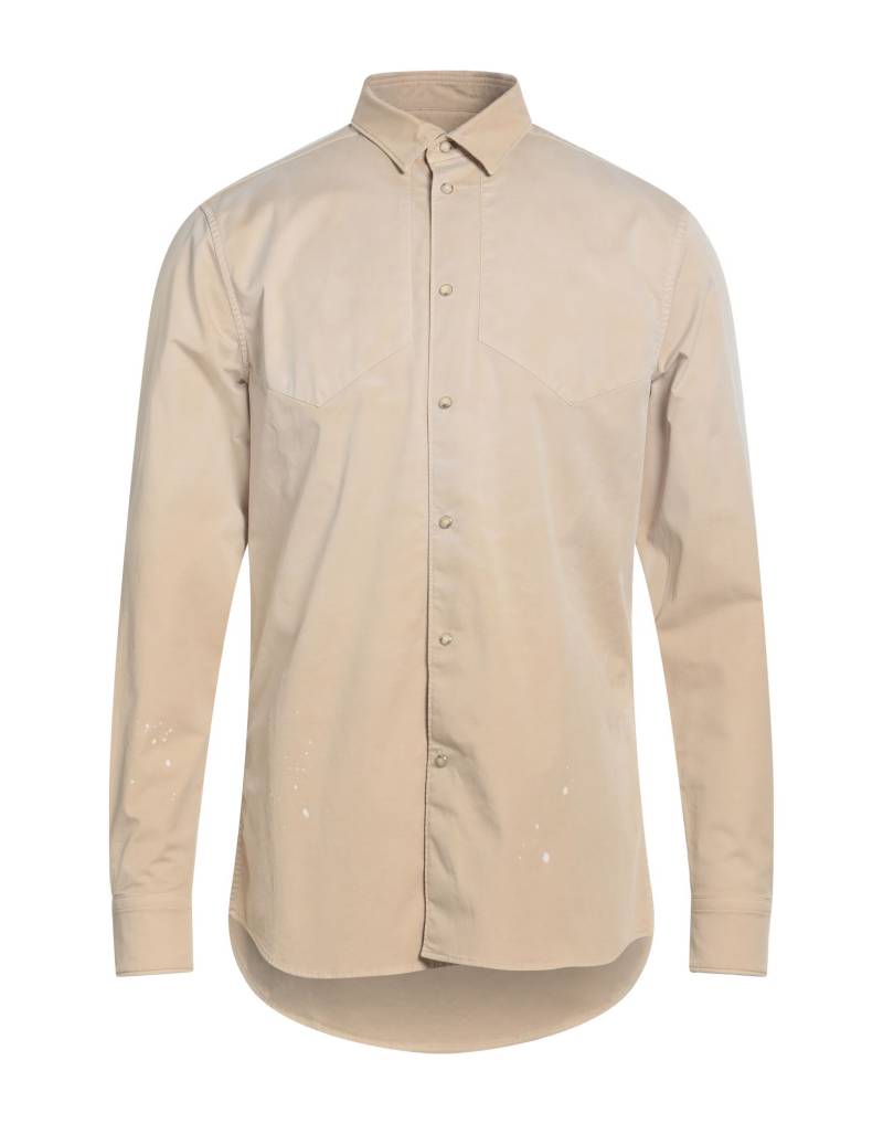 PAOLO PECORA Hemd Herren Sand von PAOLO PECORA