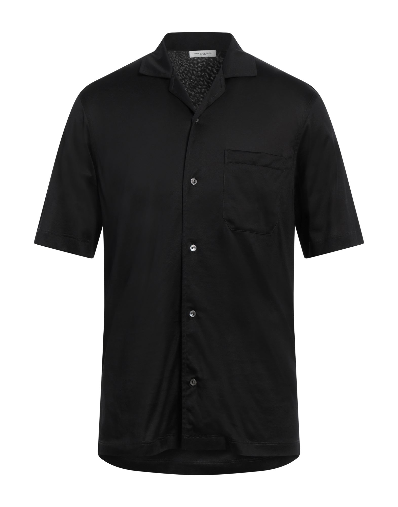 PAOLO PECORA Hemd Herren Schwarz von PAOLO PECORA