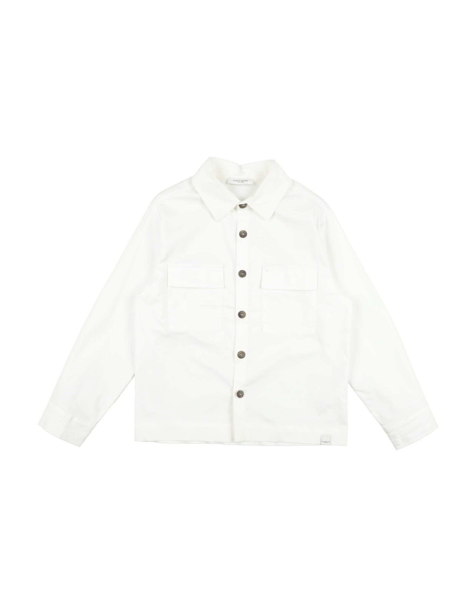 PAOLO PECORA Hemd Kinder Weiß von PAOLO PECORA