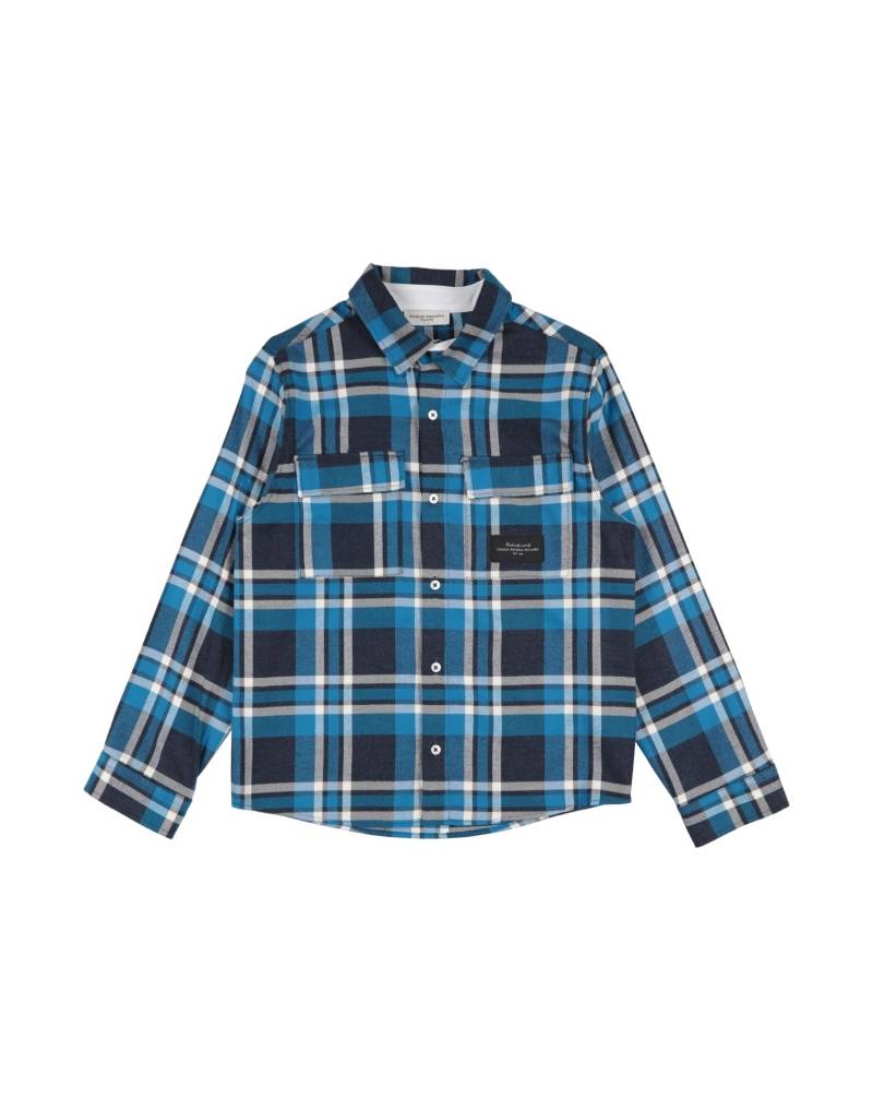 PAOLO PECORA Hemd Kinder Azurblau von PAOLO PECORA
