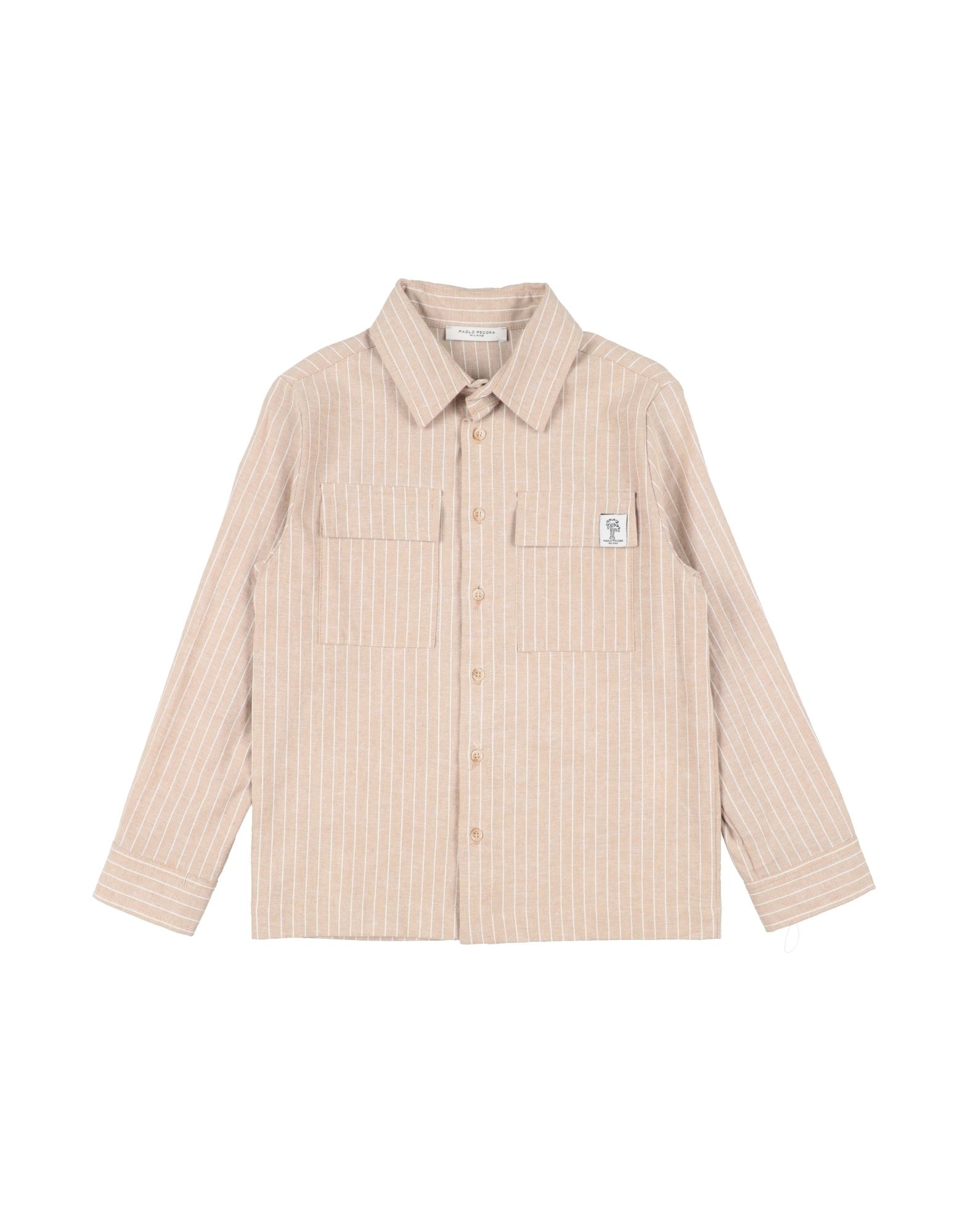 PAOLO PECORA Hemd Kinder Beige von PAOLO PECORA