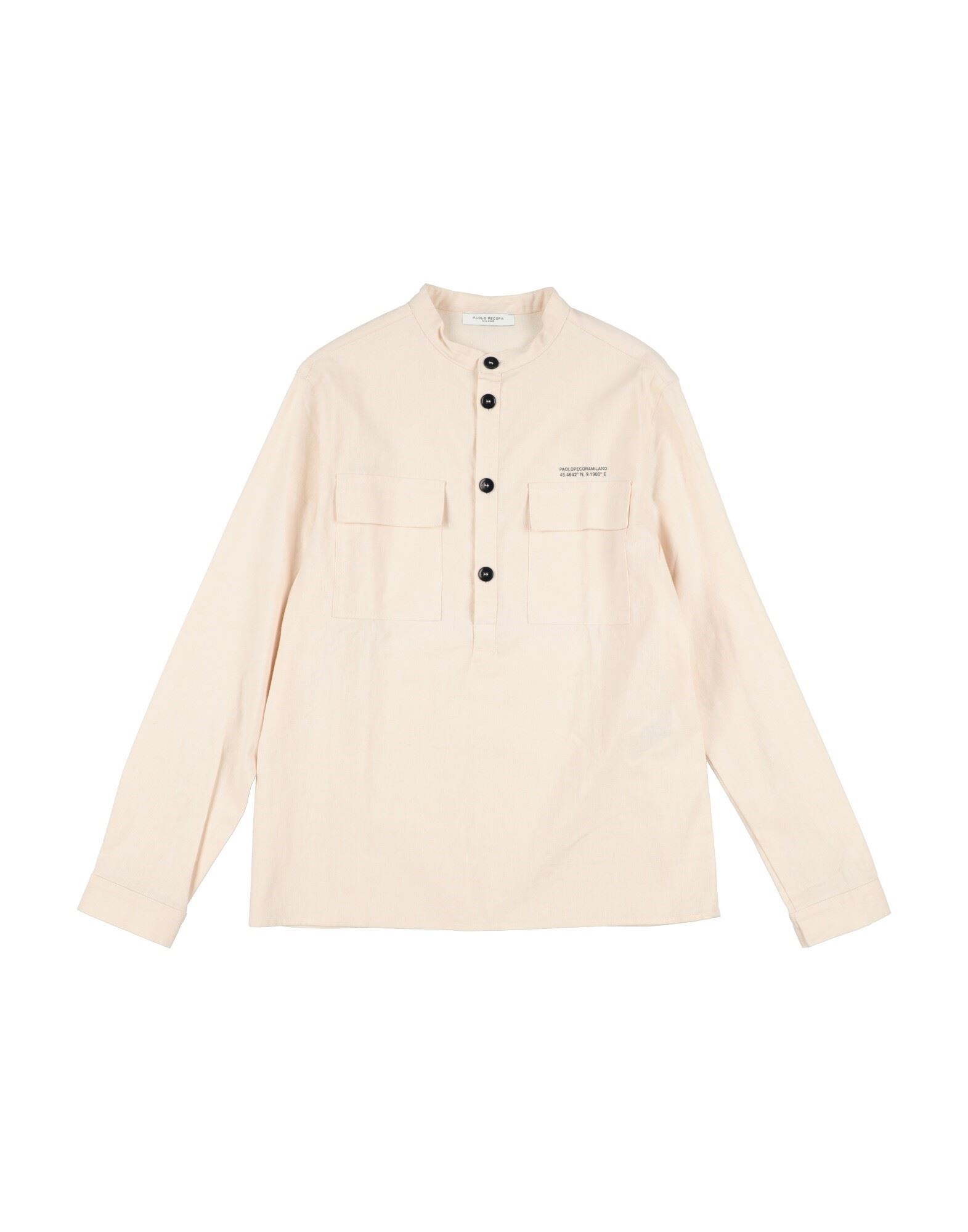 PAOLO PECORA Hemd Kinder Cremeweiß von PAOLO PECORA