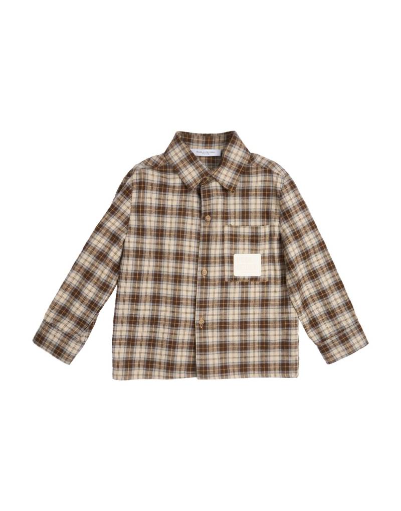 PAOLO PECORA Hemd Kinder Elfenbein von PAOLO PECORA