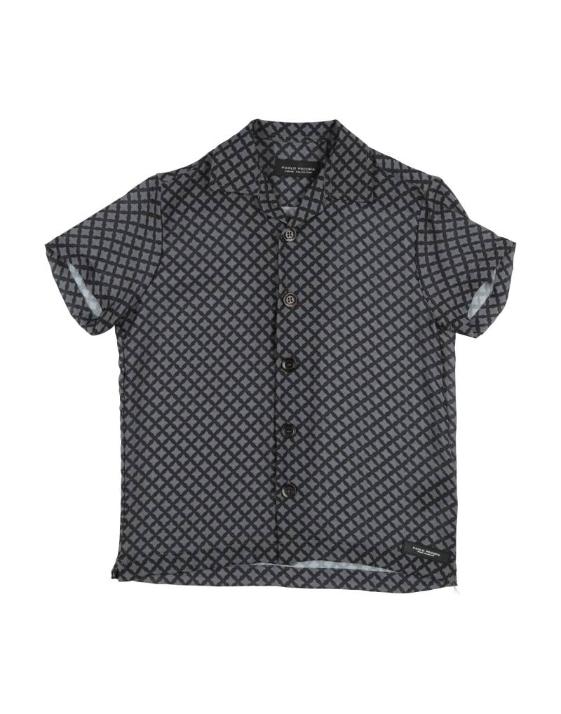 PAOLO PECORA Hemd Kinder Grau von PAOLO PECORA