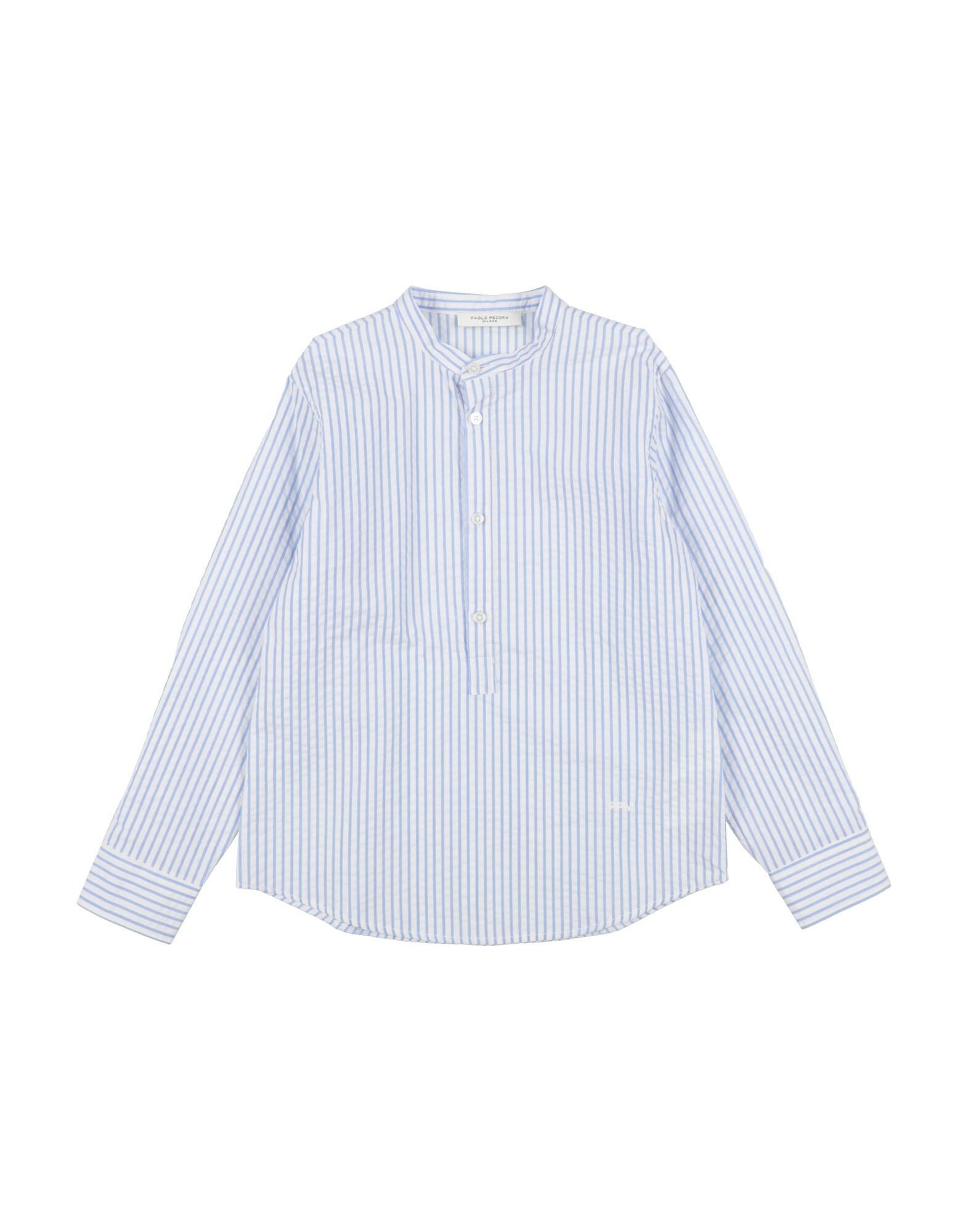 PAOLO PECORA Hemd Kinder Hellblau von PAOLO PECORA
