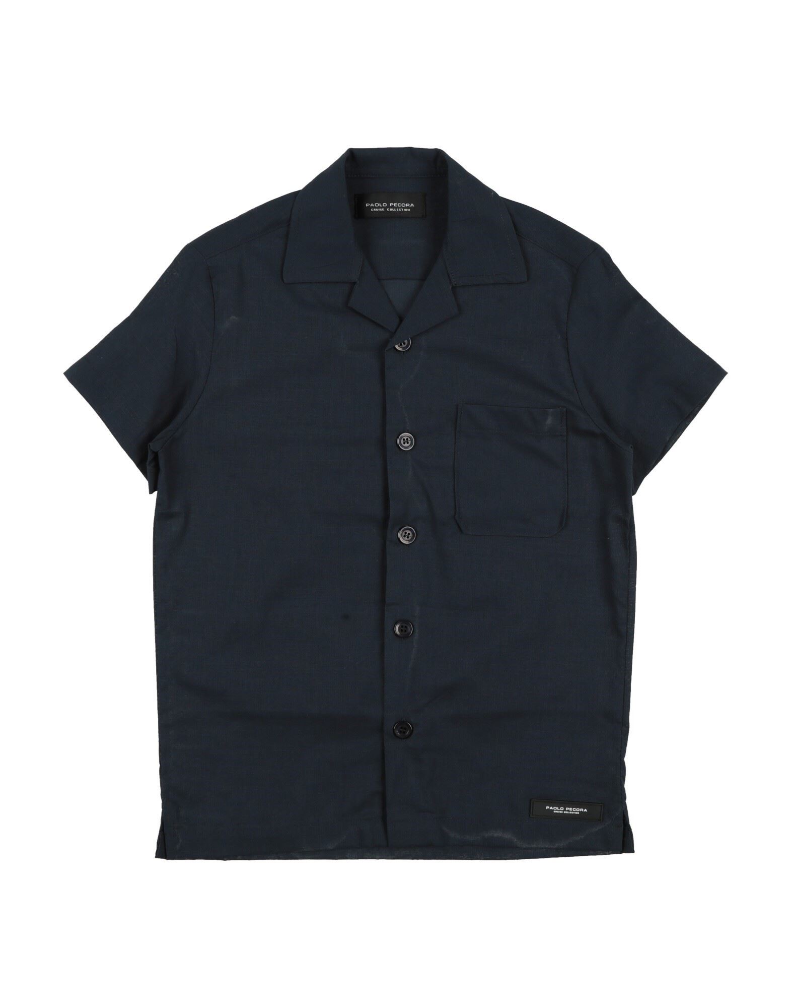 PAOLO PECORA Hemd Kinder Marineblau von PAOLO PECORA