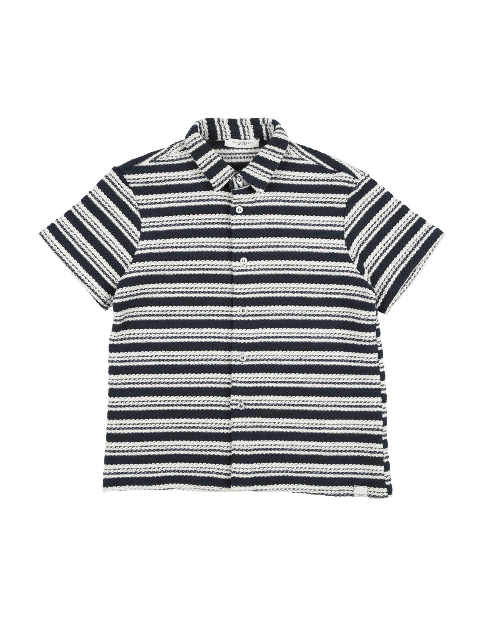 PAOLO PECORA Hemd Kinder Nachtblau von PAOLO PECORA