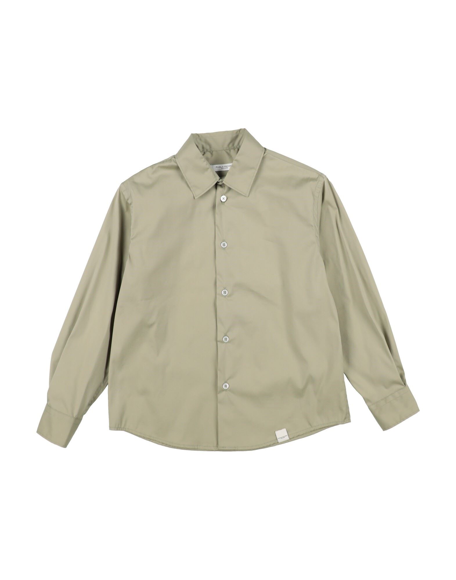 PAOLO PECORA Hemd Kinder Salbeigrün von PAOLO PECORA