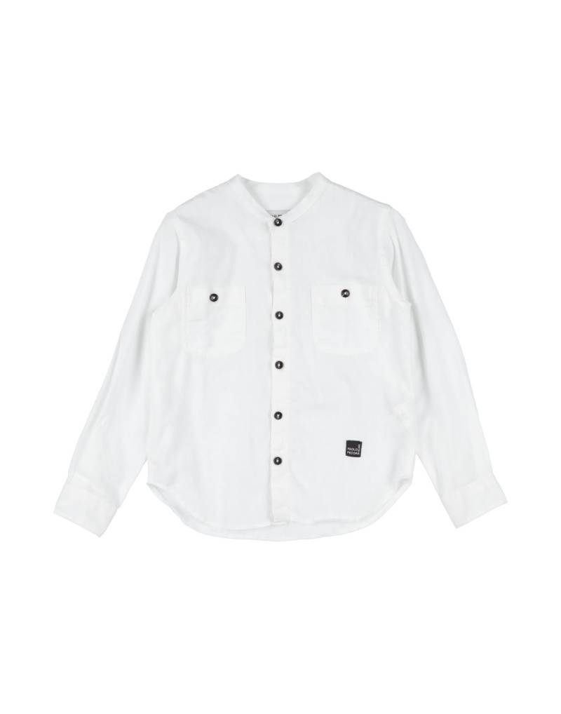 PAOLO PECORA Hemd Kinder Weiß von PAOLO PECORA