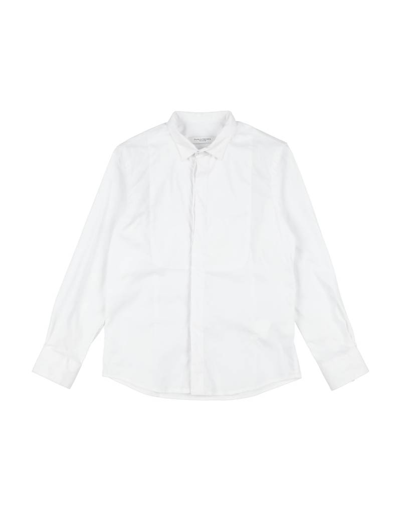 PAOLO PECORA Hemd Kinder Weiß von PAOLO PECORA