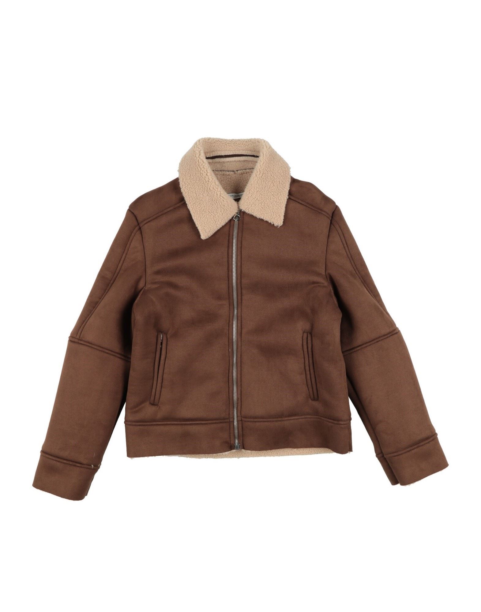 PAOLO PECORA Jacke & Anorak Kinder Braun von PAOLO PECORA