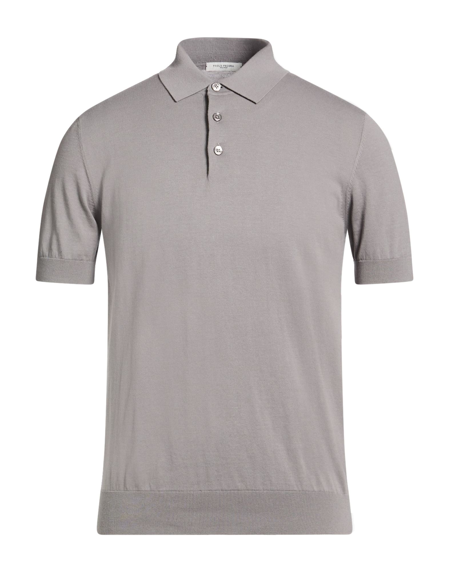 PAOLO PECORA Poloshirt Herren Grau von PAOLO PECORA