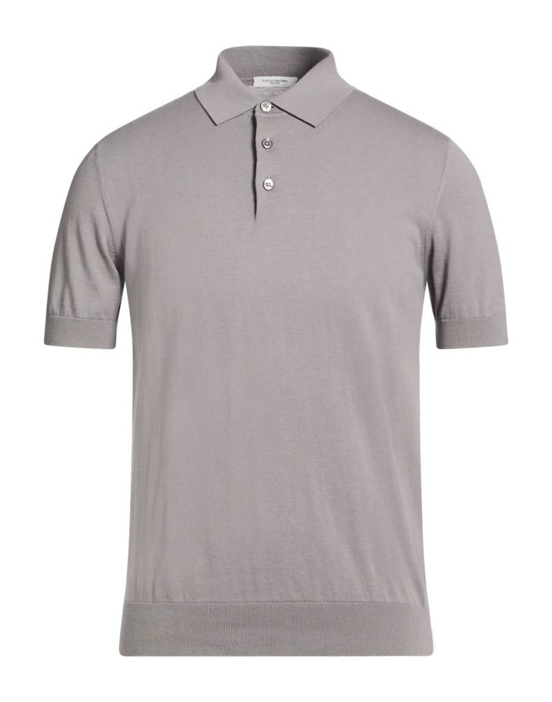PAOLO PECORA Poloshirt Herren Grau von PAOLO PECORA