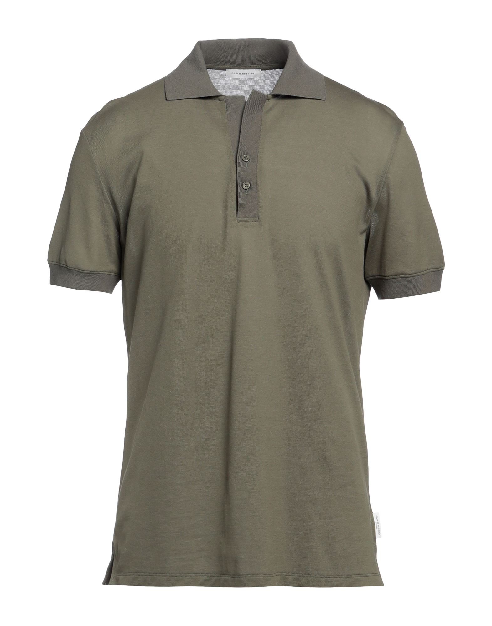 PAOLO PECORA Poloshirt Herren Militärgrün von PAOLO PECORA