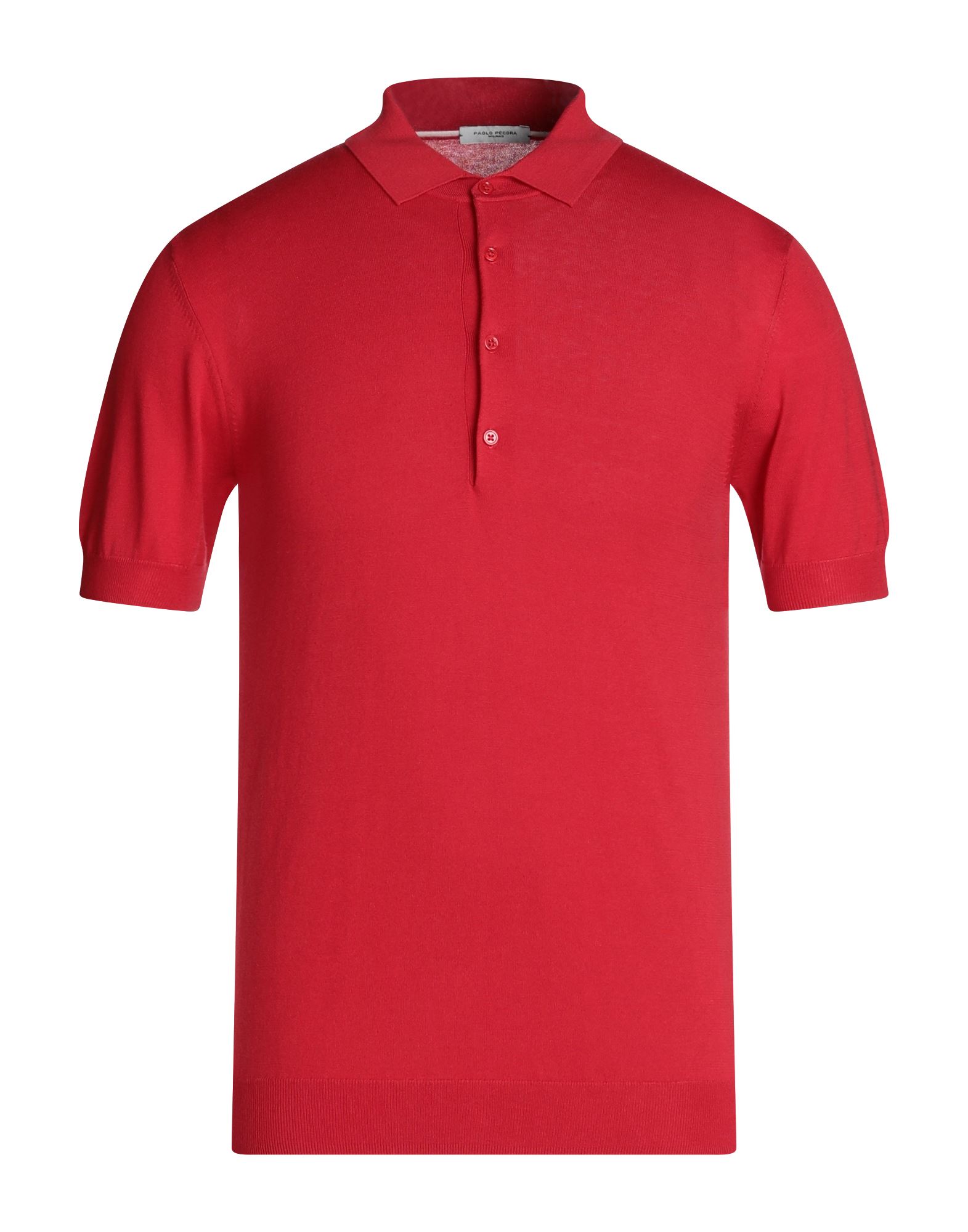 PAOLO PECORA Poloshirt Herren Rot von PAOLO PECORA