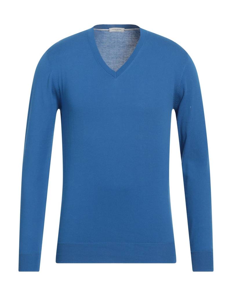 PAOLO PECORA Pullover Herren Azurblau von PAOLO PECORA