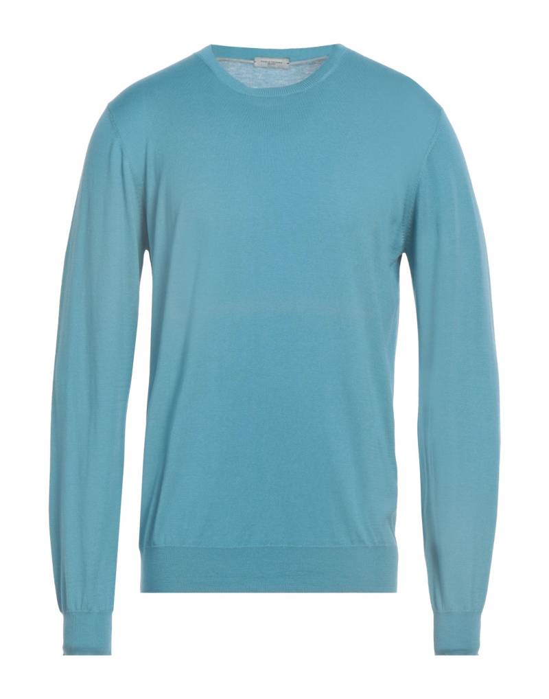 PAOLO PECORA Pullover Herren Azurblau von PAOLO PECORA